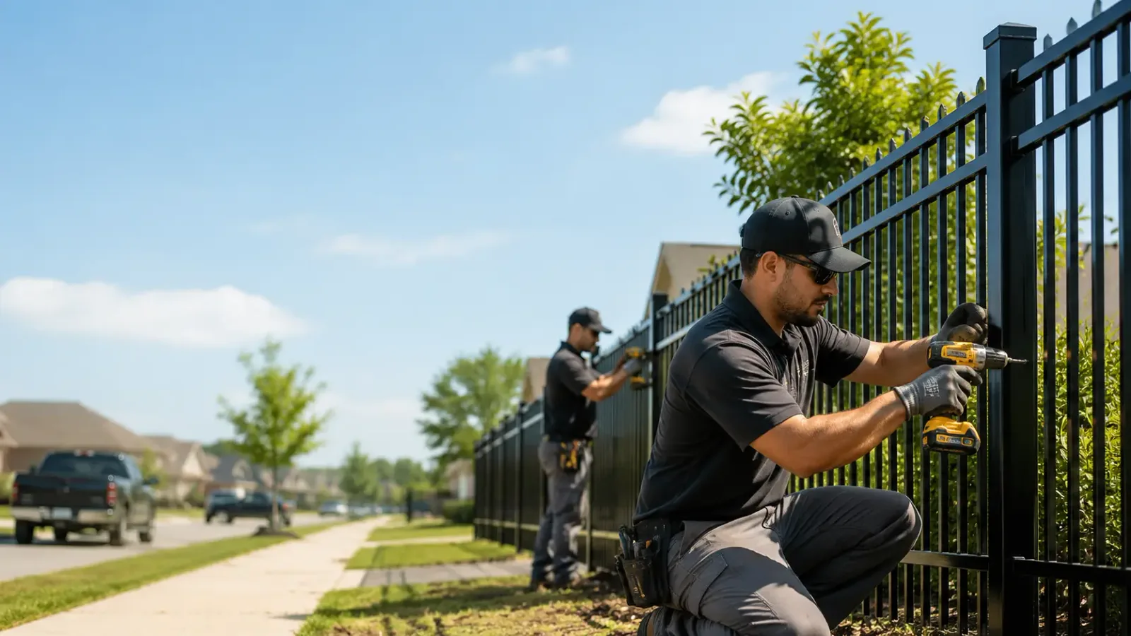 Metal Fence Installation in Denton, MD